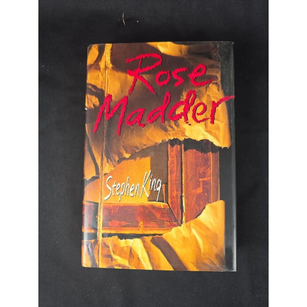 Stephen King Rose Madder First Edition Hardcover 1995 Viking Penguin Horror Book